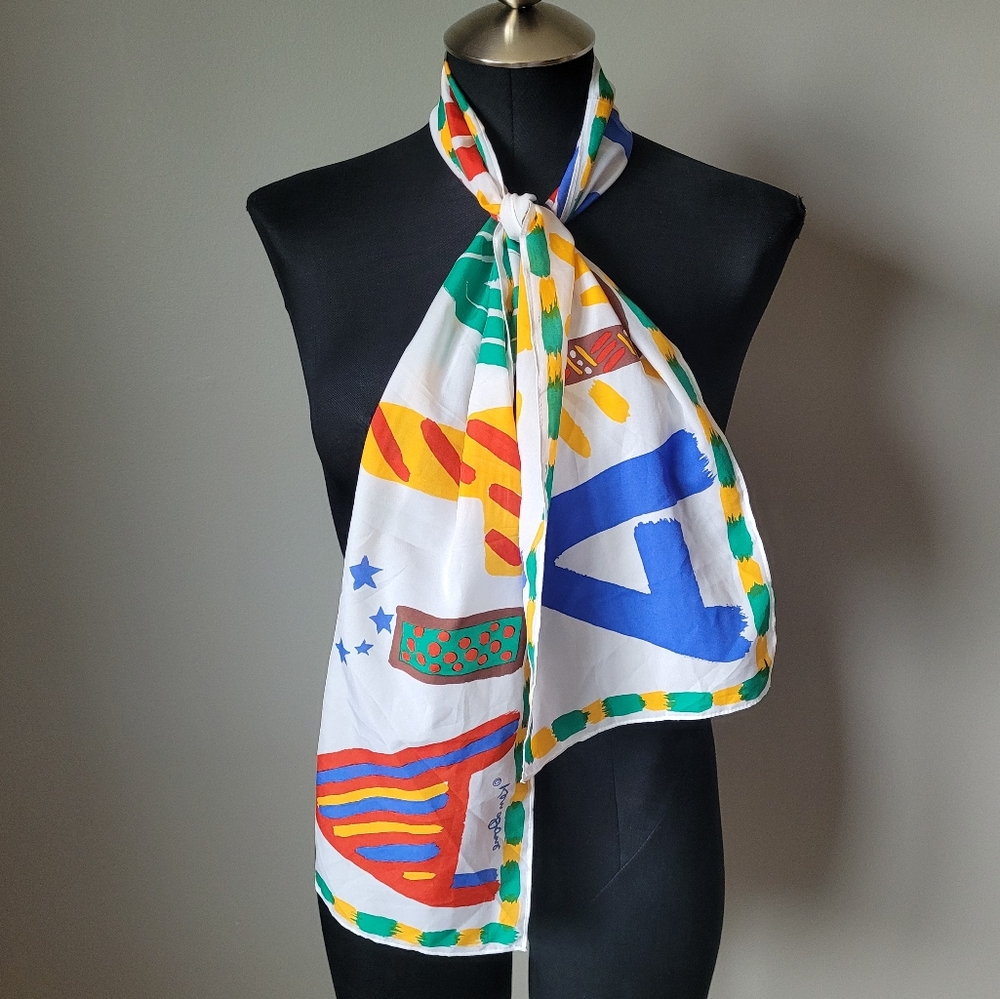 Ken Done Australia Art Souvenir scarf